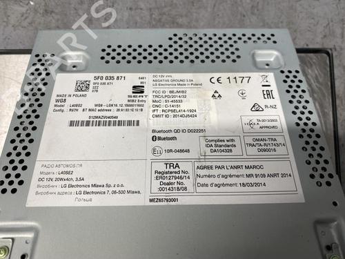 Radio SEAT IBIZA IV SC (6J1, 6P5) 1.2 TSI | BP21368236E6