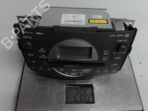 Used Radio TOYOTA RAV 4 III (_A3_) 2.2 D 4WD (ALA30_, ALA30R) (177 hp) 21320491