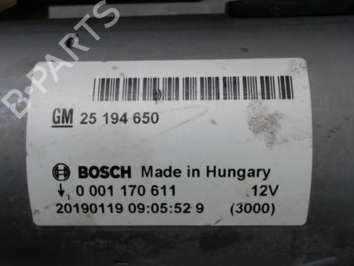 Startmotor OPEL CORSA E (X15) 1.4 (08, 68) (90 hp) 21299568