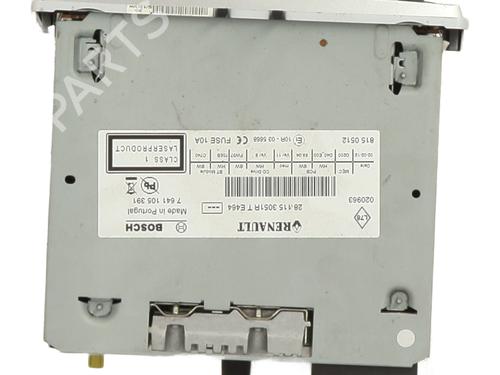 Radio RENAULT MEGANE CC (EZ0/1_) 1.9 dCi (EZ0J, EZ1S) | BP29509519E6 