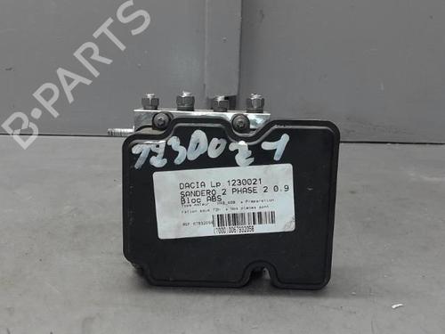 ABS pump DACIA SANDERO II TCe 90 (B8M1, B8MA, B8AC) | BP21318517M43 