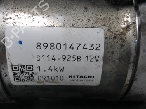 Used Starter Starter OPEL ZAFIRA / ZAFIRA FAMILY B (A05) 1.7 CDTI (M75) (125 hp) 21299497 21299497