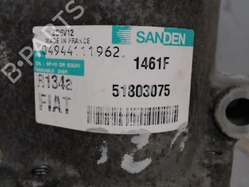 Used AC compressor AC compressor FIAT DOBLO Bus (263_) 1.3 D Multijet (263AXC1A) (90 hp) 21305567 21305567