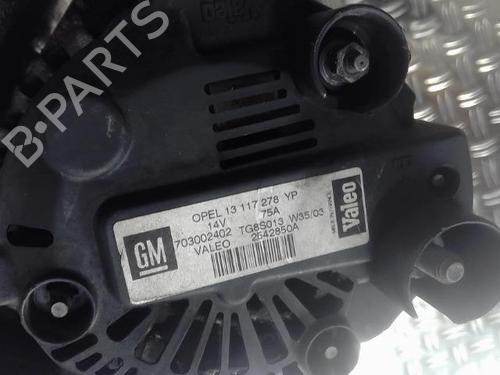 Used Alternator OPEL AGILA A (H00) 1.3 CDTI (F68) (70 hp) 25290967