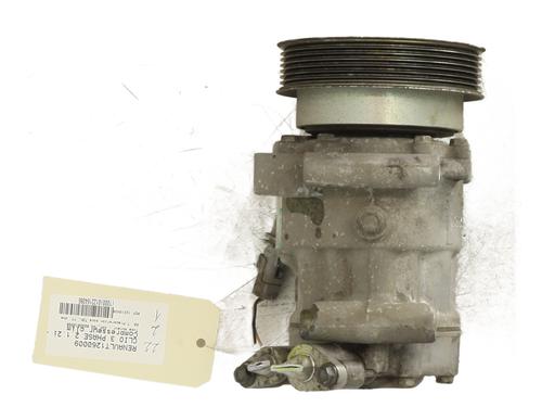 Used AC compressor AC compressor RENAULT CLIO III (BR0/1, CR0/1) 1.2 16V Hi-Flex (BR1U, CR1U) (75 hp) 32735010 32735010