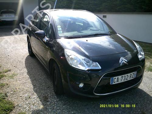 Rear left door window CITROËN C3 II (SC_) 1.6 HDi | BP21292009C20 