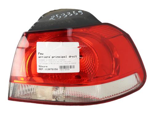 Used Right taillight VW GOLF VI (5K1) 1.2 TSI (105 hp) 29412802