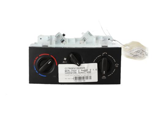 Airco bedieningspaneel CITROËN BERLINGO Box Body/MPV (B9) 1.6 HDi / BlueHDi 75 (75 hp) 21292849