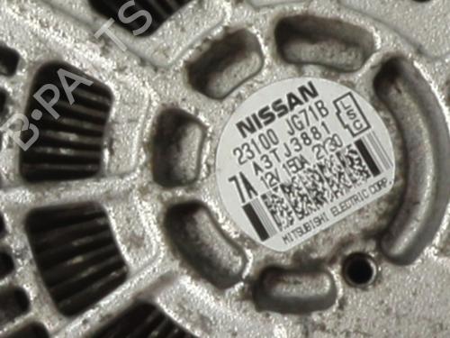 Alternator RENAULT KOLEOS I (HY_) 2.0 dCi (HY0K) | BP25881155M7 