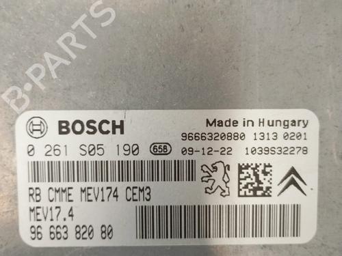 Used Engine control unit (ECU) CITROËN DS3 (SA_) 1.4 VTi 95 (95 hp) 21300977