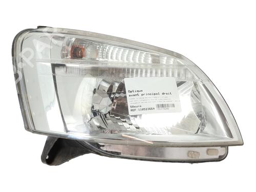 Used Right headlight CITROËN BERLINGO / BERLINGO FIRST Box Body/MPV (M_) 1.9 D 70 (MBWJZ, MCWJZ) (69 hp) 28047113