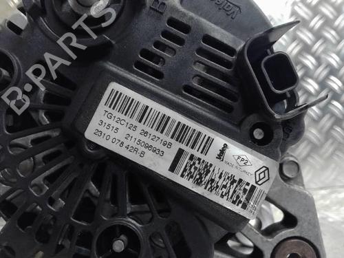 Used Alternator Alternator RENAULT CAPTUR I (J5_, H5_) 1.2 TCe 120 (118 hp) 23816448 23816448