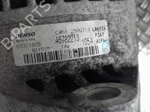 Used Alternator Alternator FIAT DOBLO Box Body/MPV (223_) 1.9 JTD (105 hp) 23992788 23992788