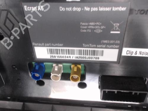 Used Display monitor RENAULT CLIO III Grandtour (KR0/1_) 1.5 dCi (88 hp) 21369602