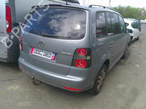 Right mirror VW TOURAN (1T1, 1T2) 2.0 TDI 16V | BP21293585C27 