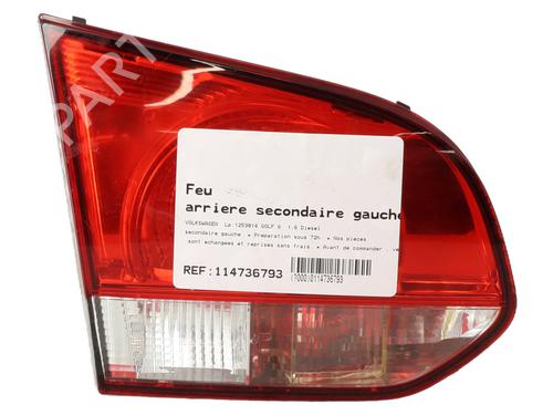 Used Left tailgate light VW GOLF VI (5K1) 1.6 TDI (105 hp) 29969797