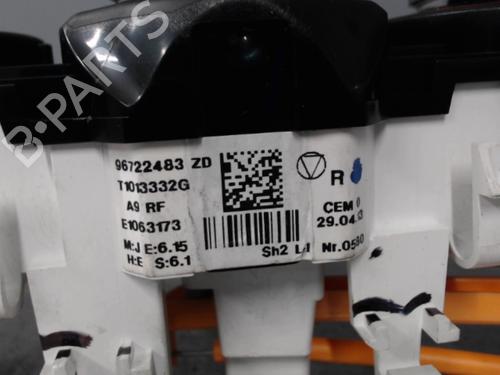 Climate control PEUGEOT 208 I (CA_, CC_) 1.2 VTI 82 | BP21305801I5 