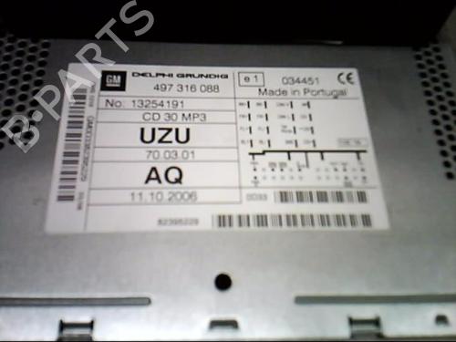Radio OPEL CORSA D (S07) 1.3 CDTI (L08, L68) | BP21310132E6 