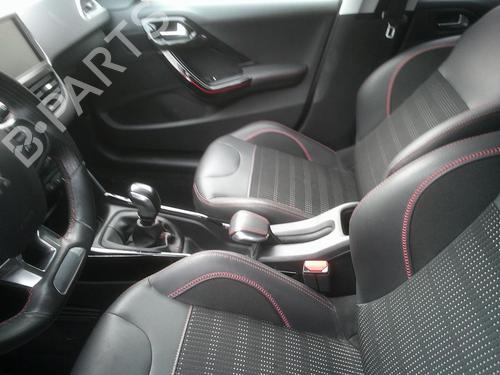 Front left seatbelt PEUGEOT 2008 I (CU_) 1.2 THP 110 / PureTech 110 | BP23818555I26 - Image 7