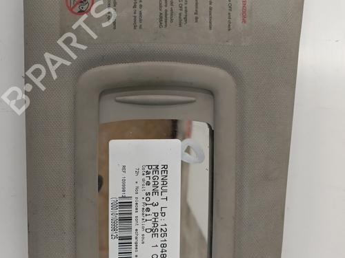 Used Right sun visor RENAULT MEGANE III Coupe (DZ0/1_) 2.0 TCe (DZ0K) (180 hp) 27712853