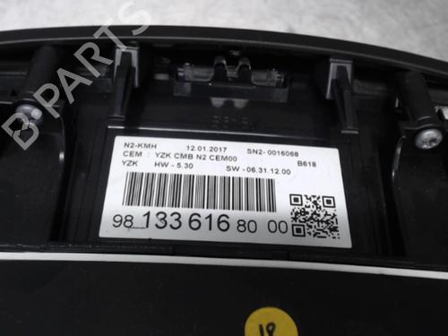 Used Instrument cluster CITROËN C3 III (SX) 1.2 VTi 82 (82 hp) 21299127