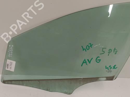 Used Front left door window PEUGEOT 407 SW (6E_, 6D_) 1.6 HDi 110 (109 hp) 29570698