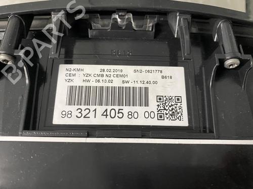 Instrument cluster CITROËN C3 / C3 ORIGIN III (SX) 1.2 PureTech 82 | BP21301935C47 