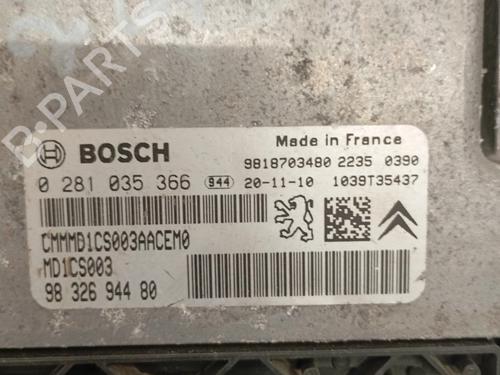 Engine control unit (ECU) PEUGEOT PARTNER Box Body/MPV (K9) 1.5 BlueHDI 130 | BP29880865M57  - Image 6