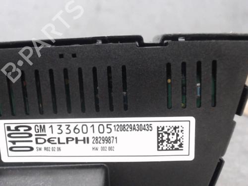Climate control OPEL MERIVA B MPV (S10) 1.4 (75) | BP21301912I5 