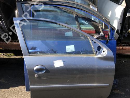 Dør høyre foran PEUGEOT 206+ (2L_, 2M_) 1.4 HDi eco 70 (68 hp) 21293167