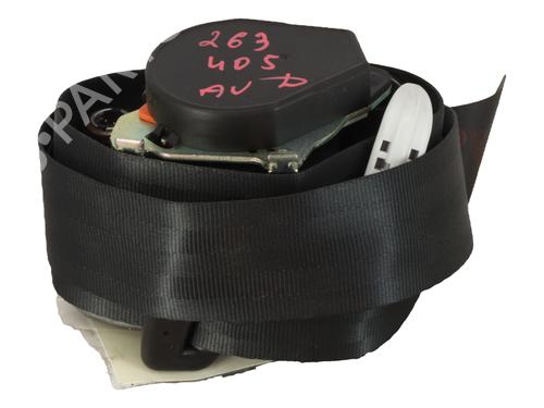 Used Front right seatbelt Front right seatbelt PEUGEOT 208 I (CA_, CC_) 1.2 VTI 82 (82 hp) 39487932 39487932