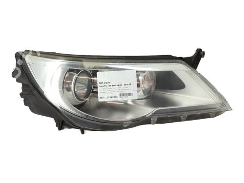 Højre forlygte VW TIGUAN (5N_) 2.0 TDI 4motion (170 hp) 30886128