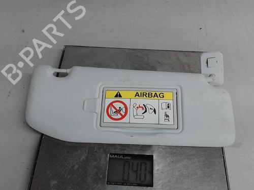Used Right sun visor PEUGEOT 208 I (CA_, CC_) 1.5 BlueHDI 100 (102 hp) 21312167