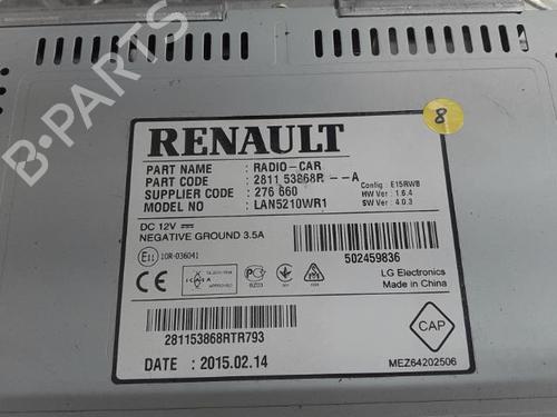 Radio RENAULT CLIO IV (BH_) 1.5 dCi 90 | BP21727305E6 