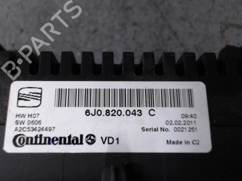 Climate control SEAT IBIZA IV (6J5, 6P1) 1.6 TDI | BP21301888I5 