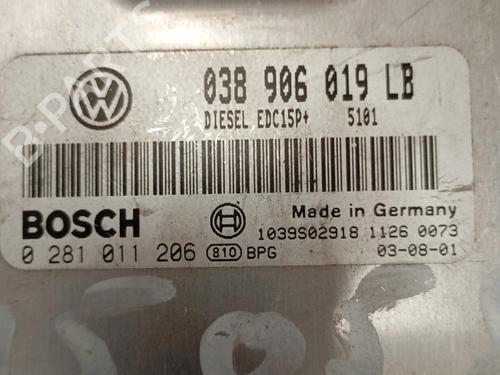 Used Control unit VW POLO IV (9N_, 9A_) 1.9 TDI (101 hp) 21365563