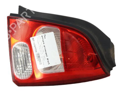 Used Right taillight RENAULT TWINGO II (CN0_) 1.2 16V (CN04, CN0B) (75 hp) 30861372