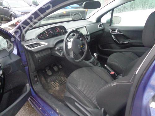 Right curtain airbag PEUGEOT 208 I (CA_, CC_) 1.2 VTI 82 | BP21311632C12 