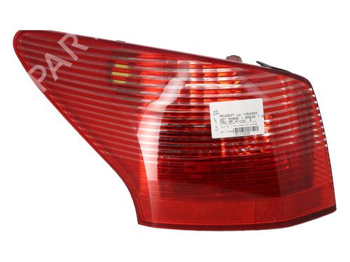 Used Left taillight PEUGEOT 407 SW (6E_, 6D_) 1.6 HDi 110 (109 hp) 31719304