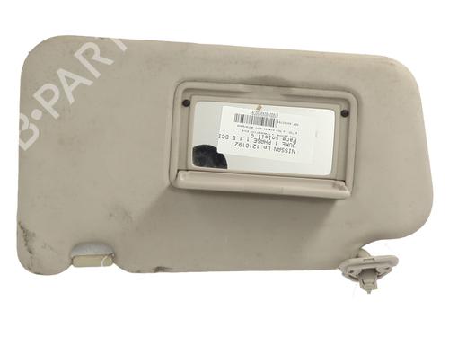 Used Left sun visor Left sun visor NISSAN JUKE (F15) 1.5 dCi (110 hp) 21315239 21315239