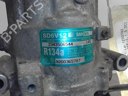 Used AC compressor AC compressor RENAULT MODUS / GRAND MODUS (F/JP0_) 1.5 dCi (FP0D, JP0D) (82 hp) 21308850 21308850