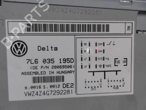 Radio VW TOUAREG (7LA, 7L6, 7L7) 3.0 V6 TDI | BP21367940E6 