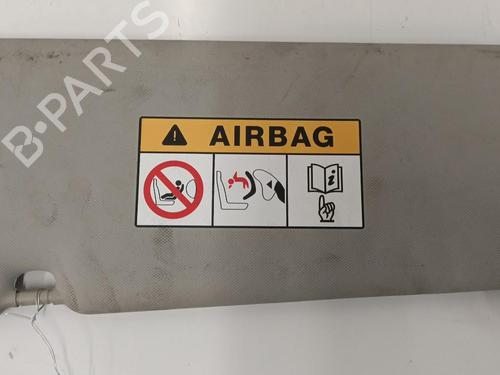 Right sun visor RENAULT CLIO IV (BH_) 0.9 TCe 90 (BHNF, BHMA, BHMH, BHJK, BHJR) | BP27712854I2