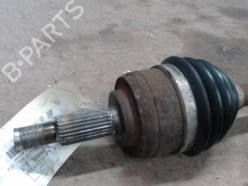 Used Left front driveshaft RENAULT SCÉNIC III (JZ0/1_) 1.6 16V (JZ0U, JZ1B) (110 hp) 21296456