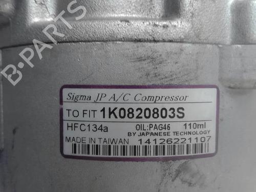 Used AC compressor VW TOURAN (1T1, 1T2) 1.9 TDI (100 hp) 22347564