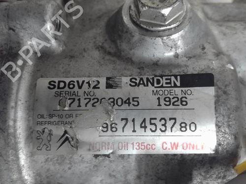 Used AC compressor PEUGEOT 206+ (2L_, 2M_) 1.4 i (2LKFWA, 2MKFWA) (75 hp) 22187915