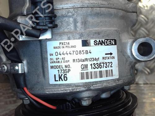 Used AC compressor AC compressor OPEL ASTRA K (B16) 1.4 Turbo (68) (125 hp) 21868513 21868513