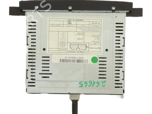 Used Radio Radio CHEVROLET CAPTIVA (C100, C140) 2.0 D 4WD (150 hp) 35825501 35825501