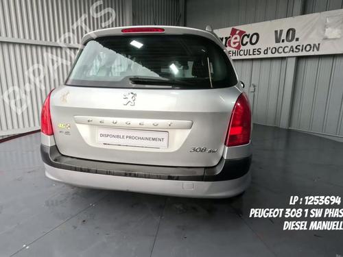 Rear bumper PEUGEOT 308 SW I (4E_, 4H_) 1.6 HDi | BP29466659C8 