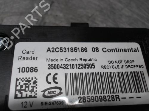 Used Card reader Card reader RENAULT LAGUNA III (BT0/1) 1.5 dCi (BT00, BT0A, BT0T, BT1J) (110 hp) 21366093 21366093
